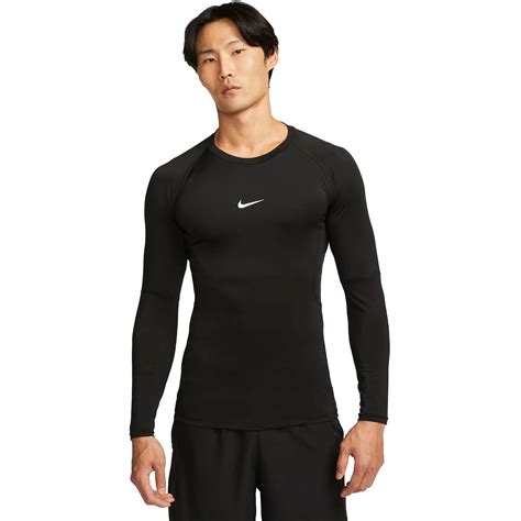 nike dry langarmshirt herren schwarz|Herren Dri.